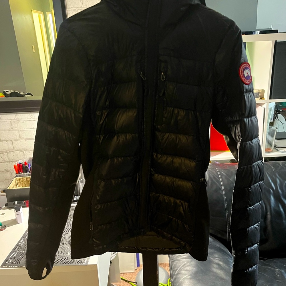 Canada Goose Light Black Winter Jacket for -5 degrees to -20 degrees Celsius